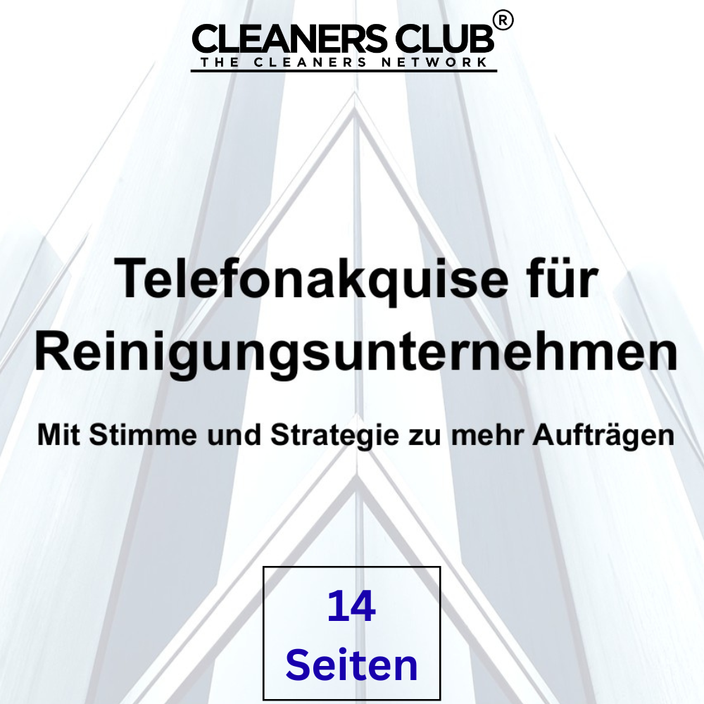 Telefonakquise für Reinigungsunternehmen